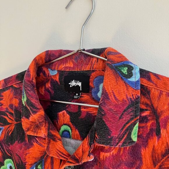 Stussy peacock shirt - Medium - Picture 2 of 6